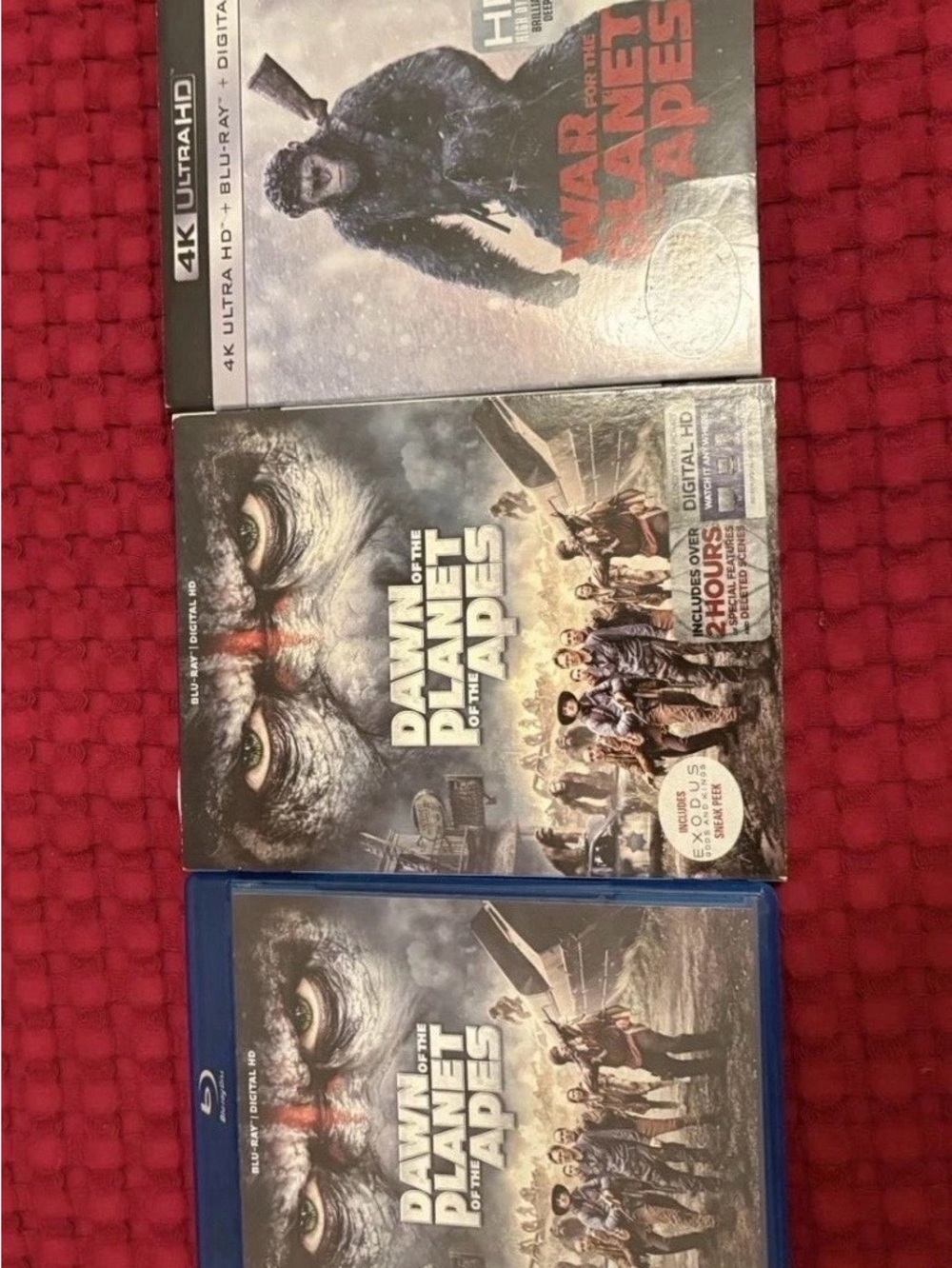 Dawn & War of the Planet of the Apes - Blu-ray, 4K